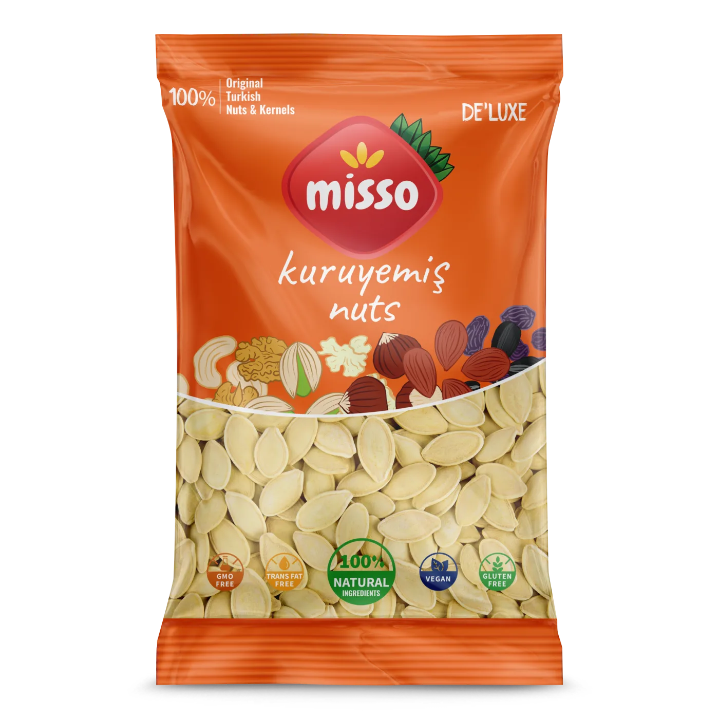 Kavrulmuş Sarı Kabak Çekirdeği